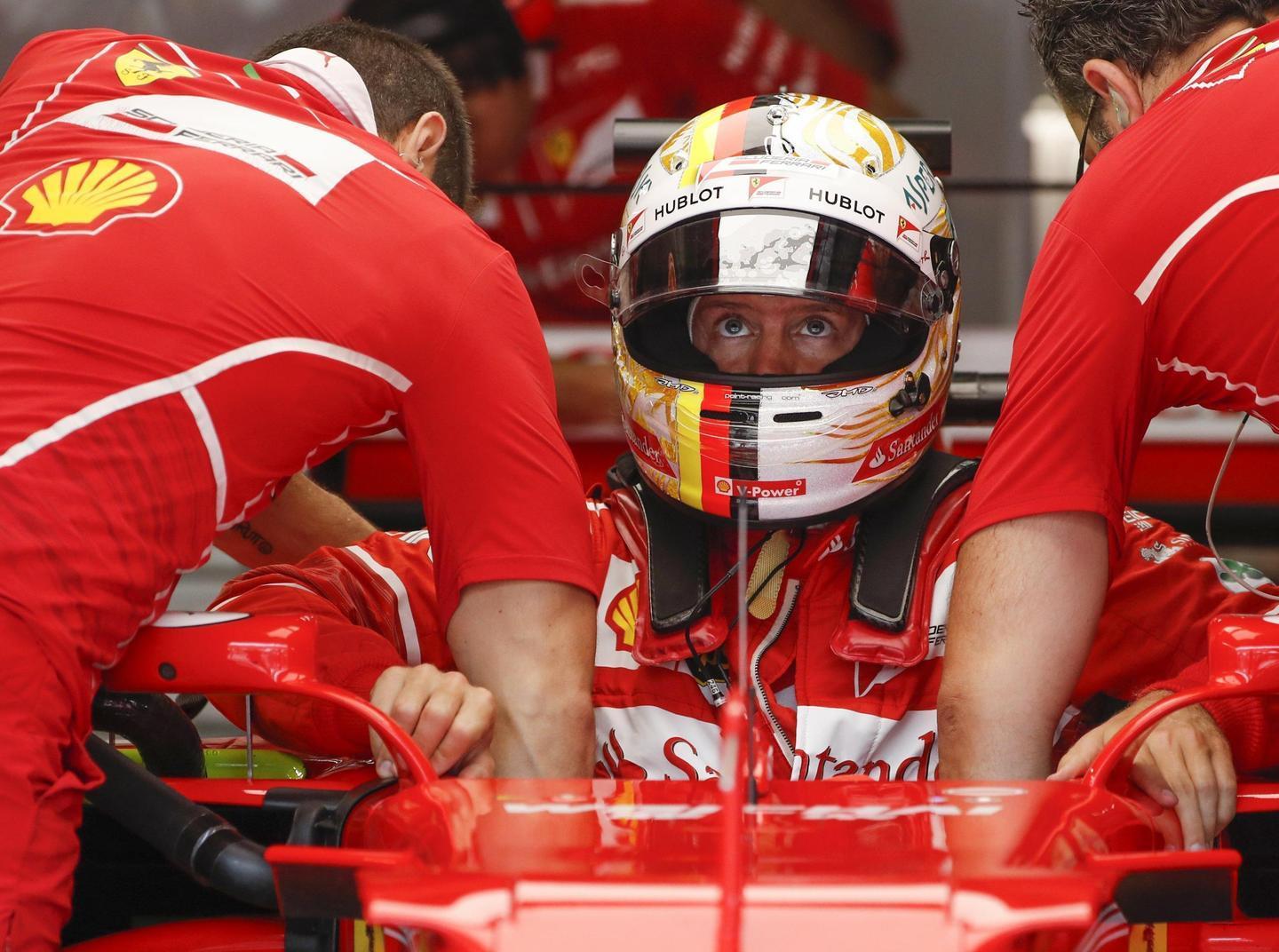 Il turbo tradisce la Rossa Vettel al via in ultima fila