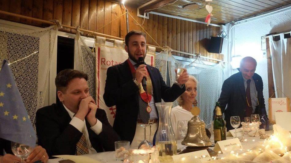 Rotaract Club Pisa, Lorenzo Paladini è il nuovo presidente