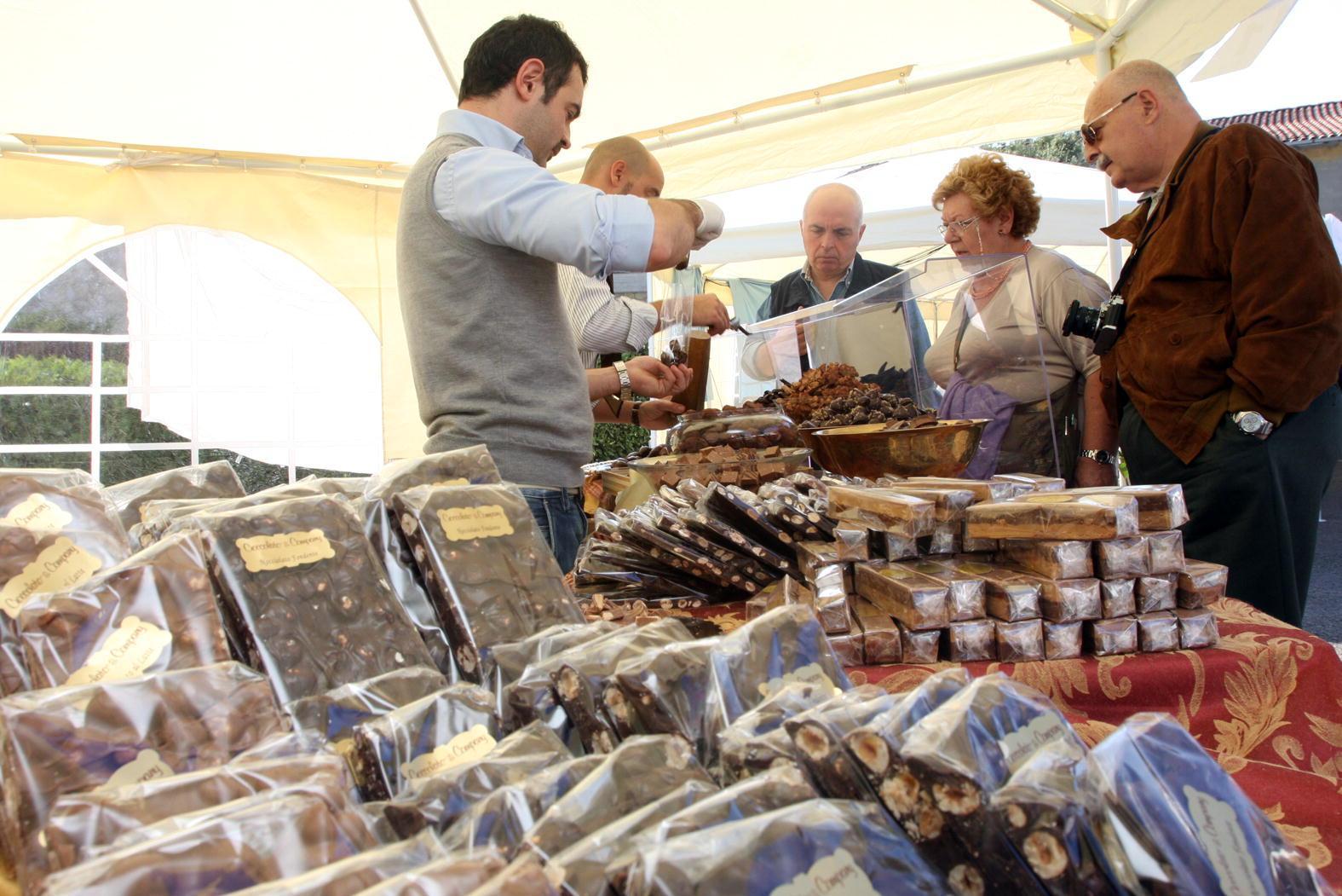 Una passata edizione della Festa del cioccolato e delle castagne a Vergaio