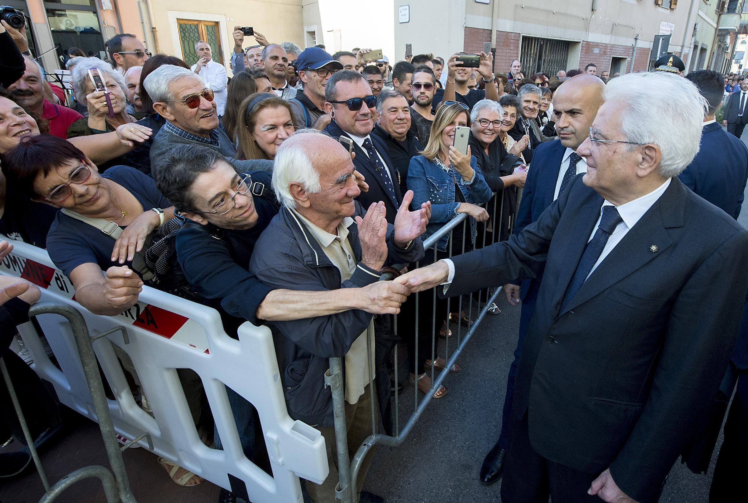 Il presidente della Repubblica a Ghilarza