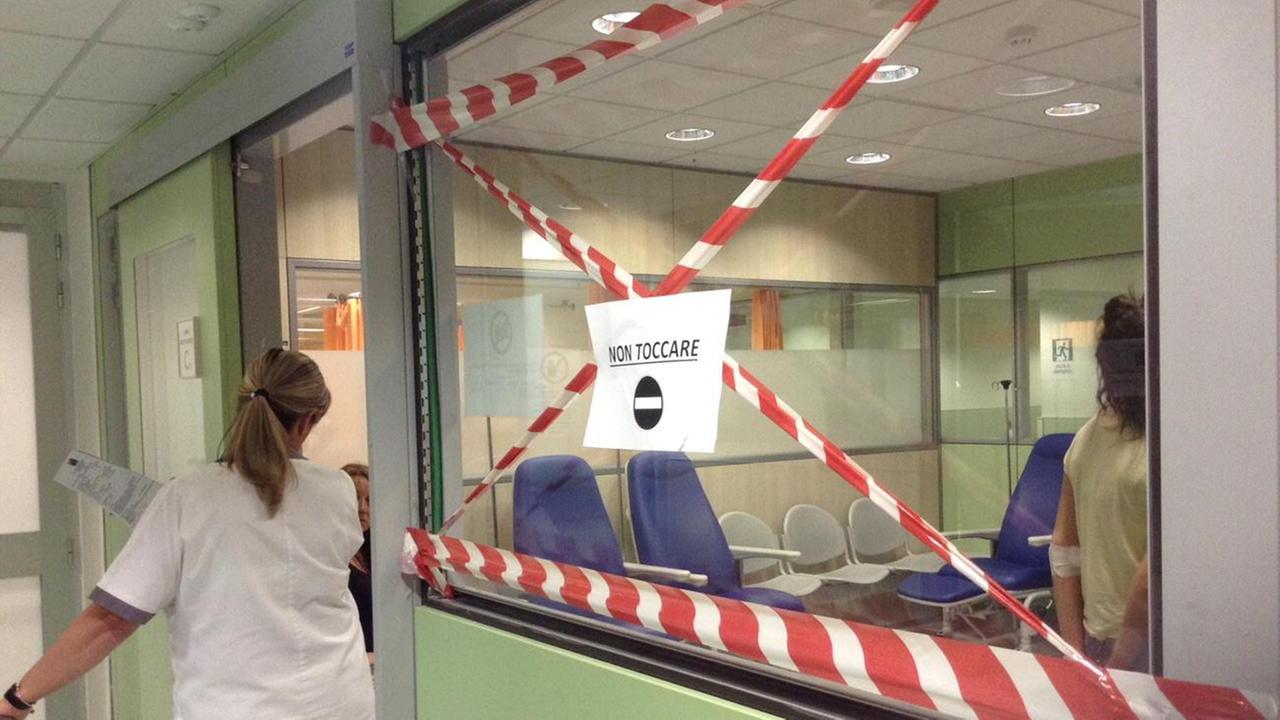 Il pronto soccorso dell'ospedale Santo Stefano di Prato (foto d'archivio)