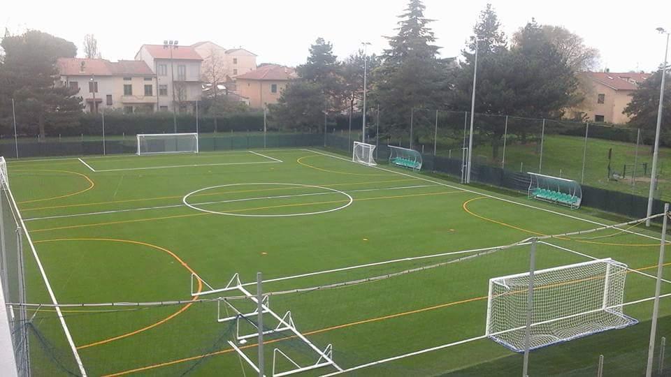 Il campo di calcio Chiavacci in via del Purgatorio