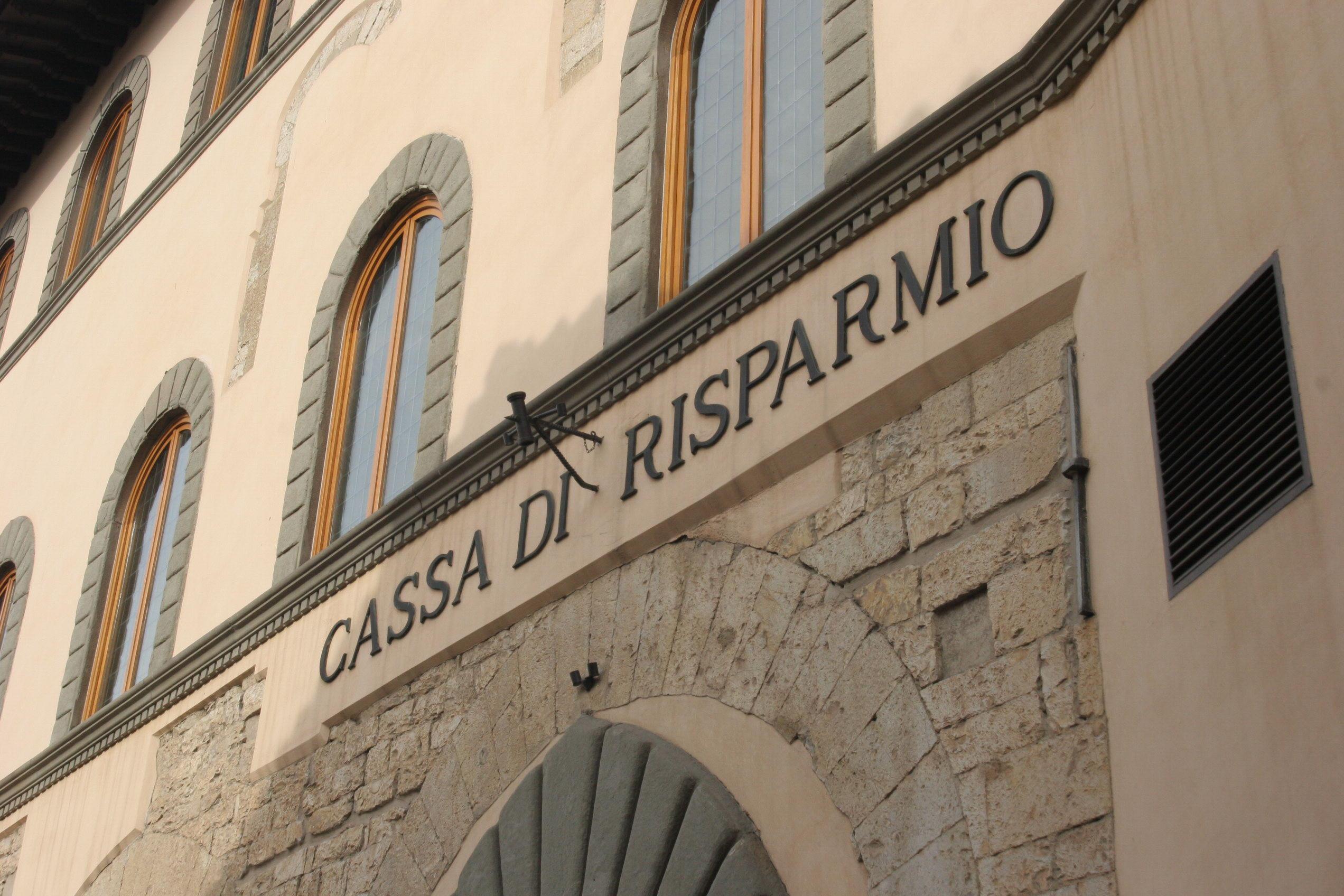 L'ex sede della Fondazione Cassa