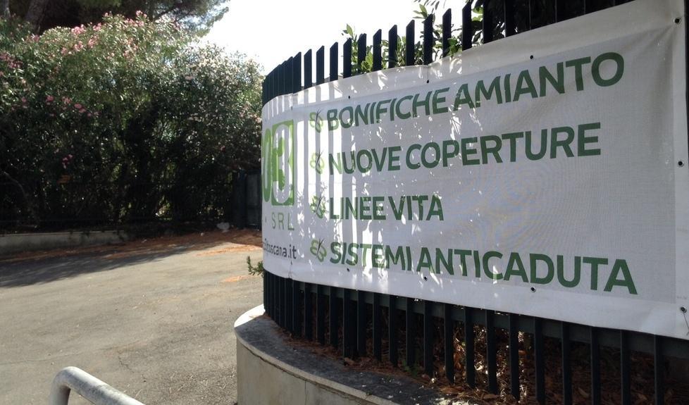 Amianto, smaltiti 100mila mq di coperture 