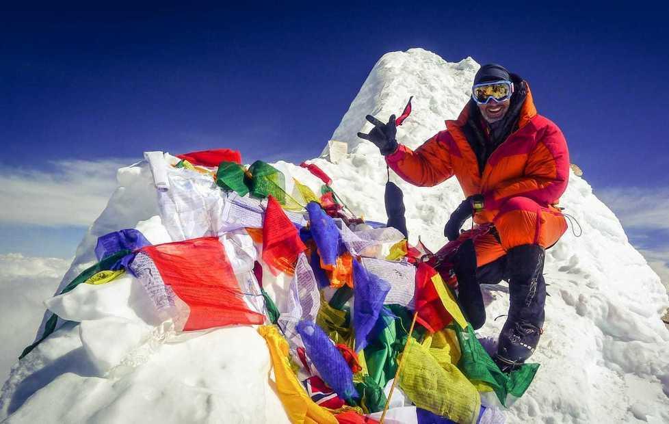 Nuova impresa di Silvetti Ha scalato il terzo “ottomila”