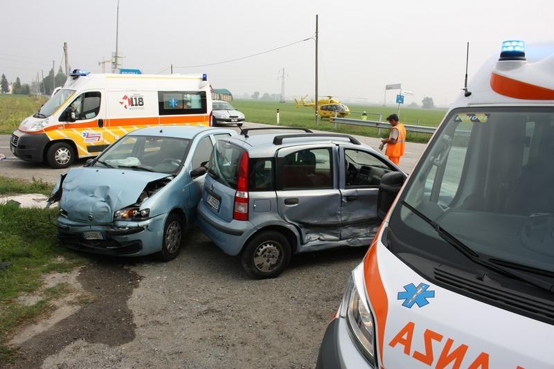 L'incidente nel Centese di mercoledì mattina