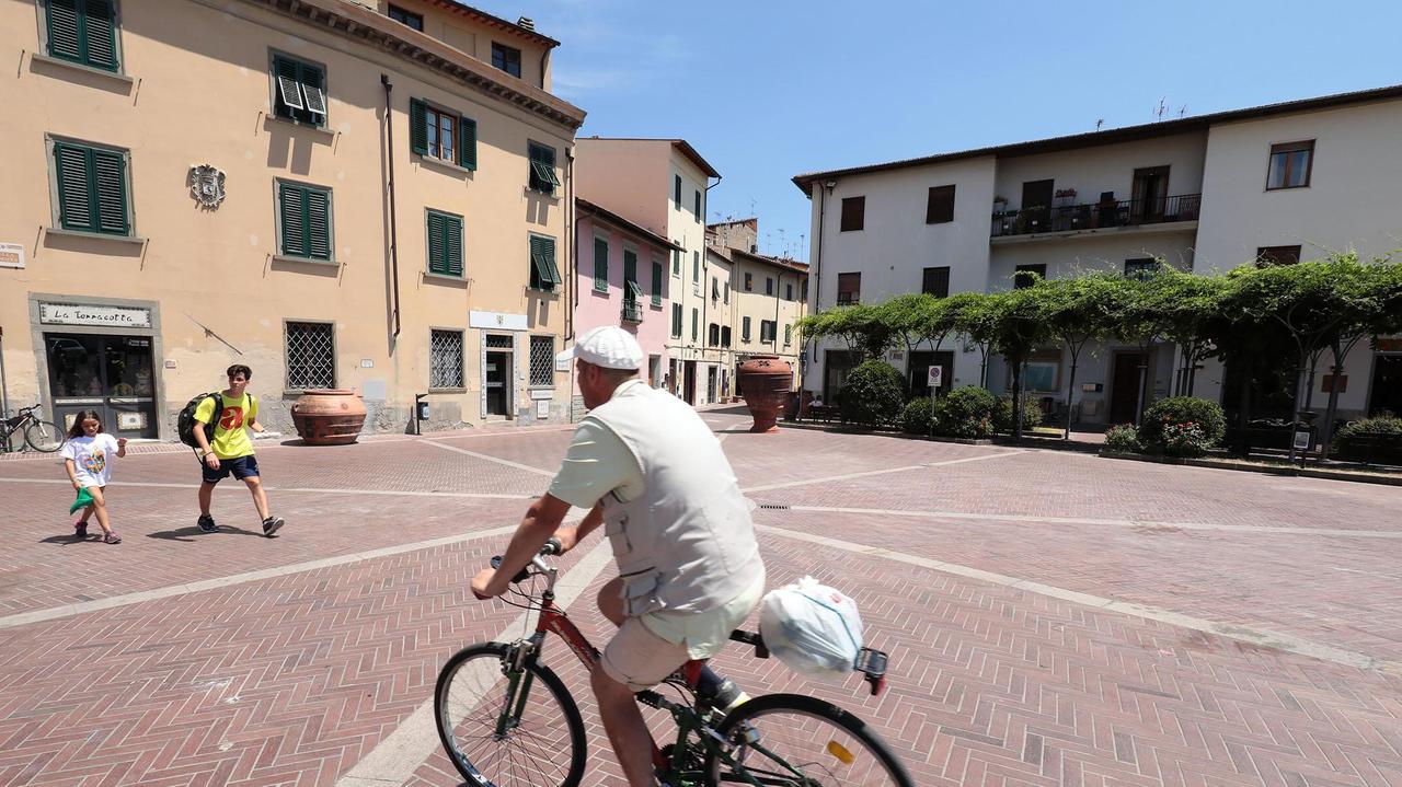 Piazza della Libertà a Montelupo
