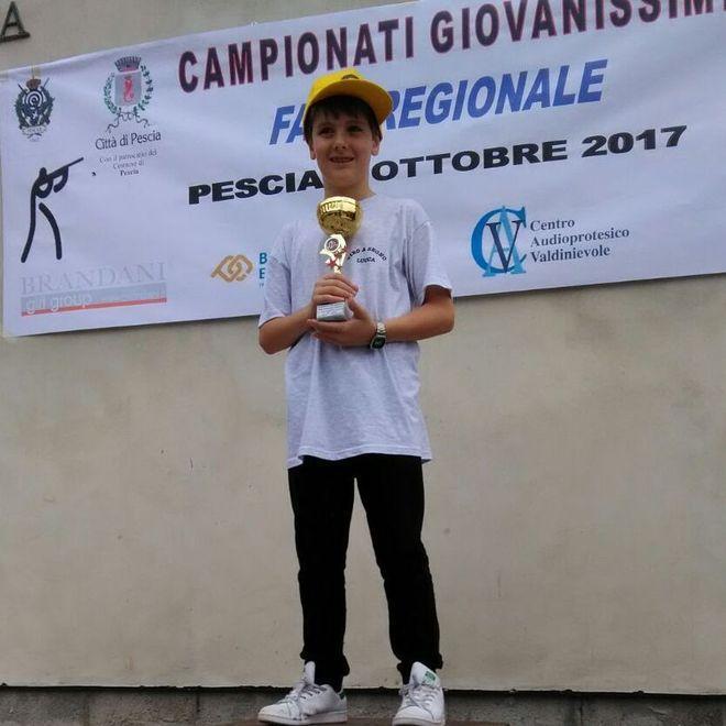 Tiro a segno, Pomini medaglia d’oro nel campionato Giovanissimi