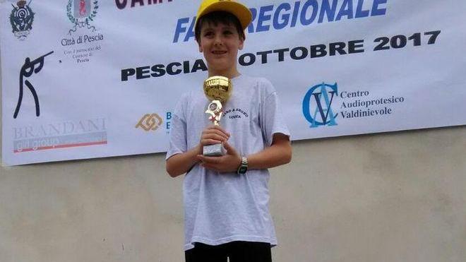 Tiro a segno, Pomini medaglia d’oro nel campionato Giovanissimi