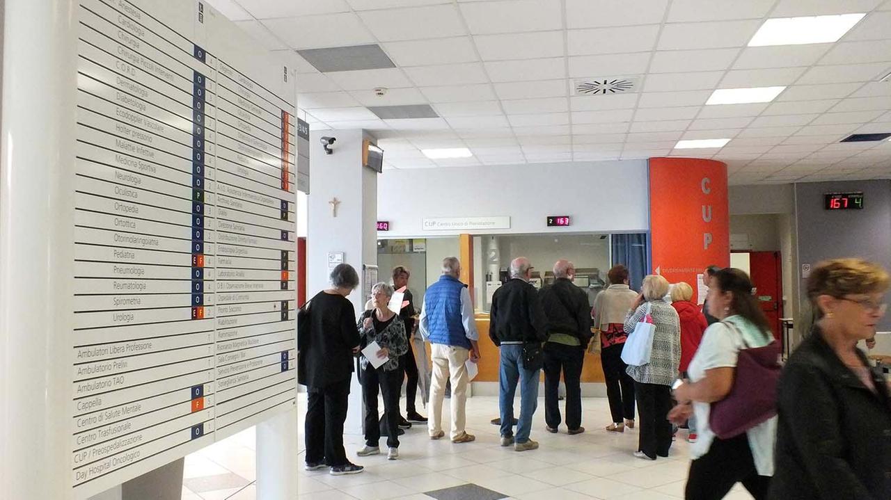 Code al Cup dell’ospedale (PaBar)