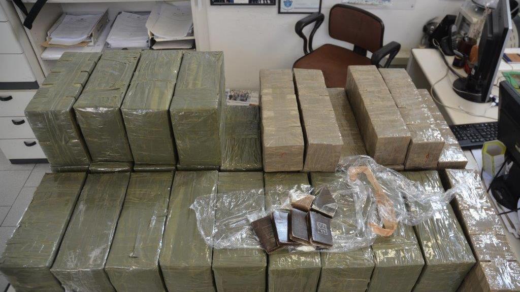 la droga sequestrata