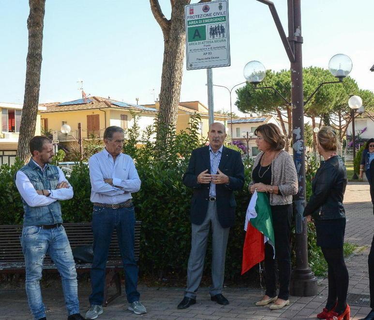 Emergenze a Castagneto il punto raccolta