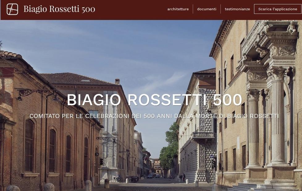 Un’app e un sito per conoscere Biagio Rossetti 