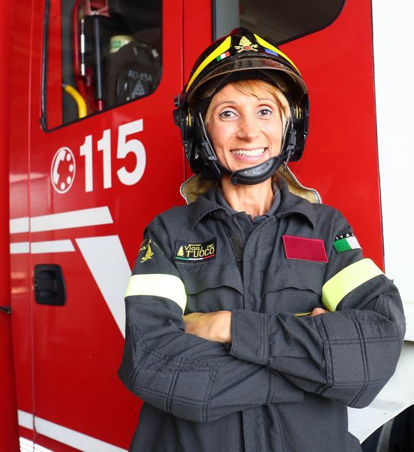 Una super mamma in prima linea È l’unica donna 