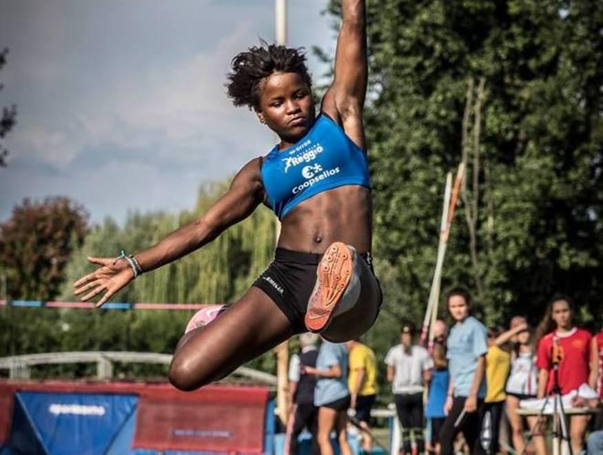 Sandra Ferrari senza rivali nel salto in lungo 