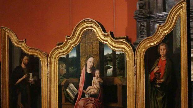 Alla Galleria Parmeggiani "nuovo" trittico fiammingo della scuola di Memling