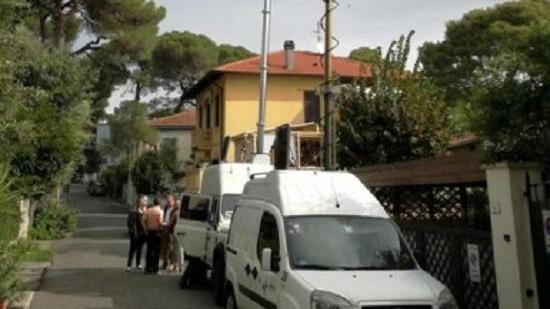 I tecnici inviati dal ministero durante le verifiche