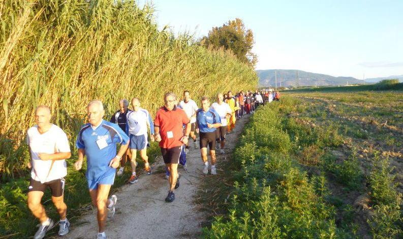 Esercito di podisti al Gatto Verde di Calcinaia