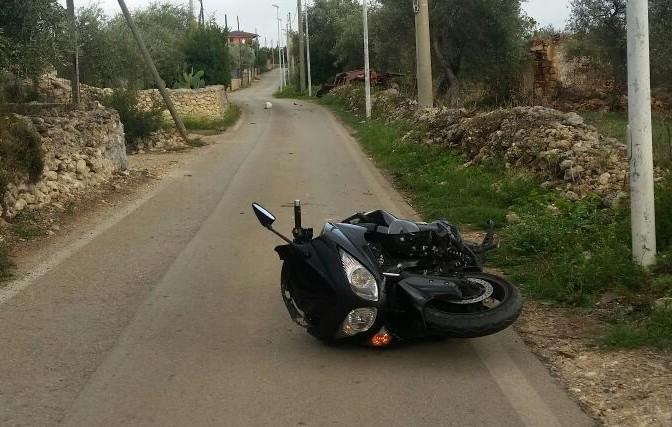 Sassari, perde il controllo della moto: grave 37enne 
