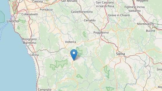 Terremoto in Toscana, scossa di magnitudo 3 in provincia di Pisa