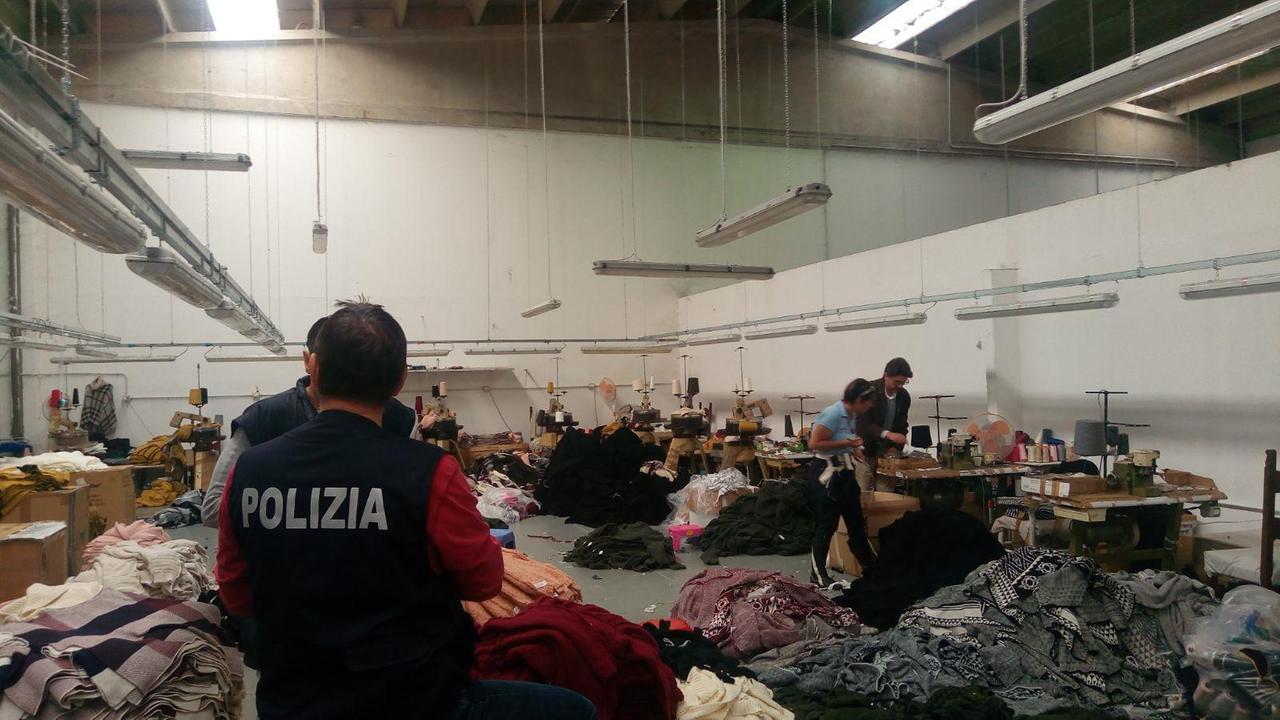 I controlli nella confezione cinese di Montemurlo