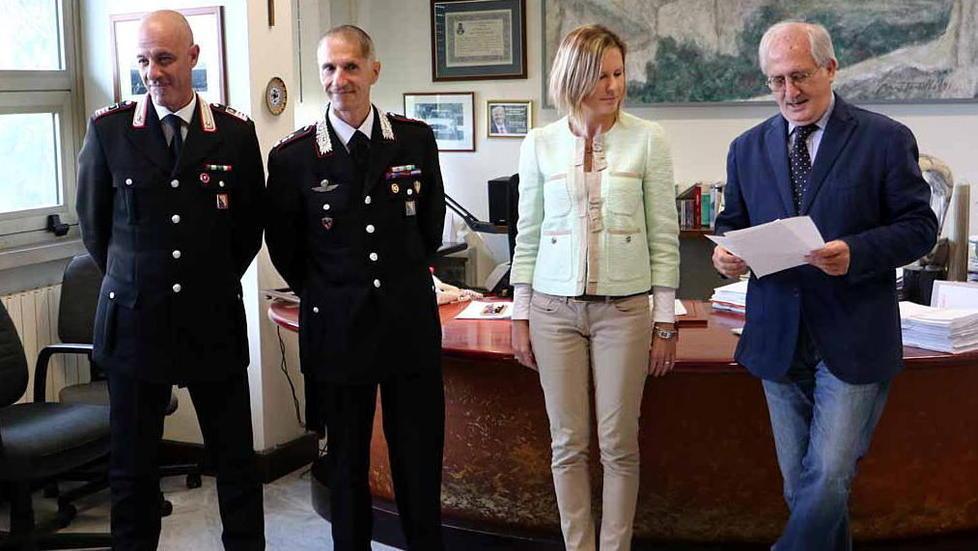 Bruciò auto e moto e minacciò i parenti Fermato a Sarzana 