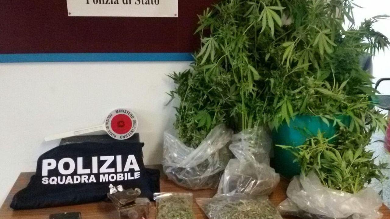 Centrale di spaccio in pieno centro