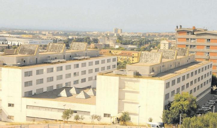 Le cliniche universitarie di viale San Pietro a Sassari