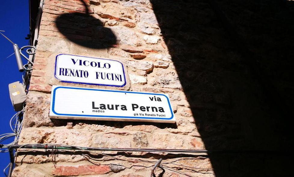 Una via dedicata a Laura Perna