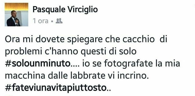 Il consigliere si scusa Lorella: «Lo accetto ma il post mi ha ferita» 