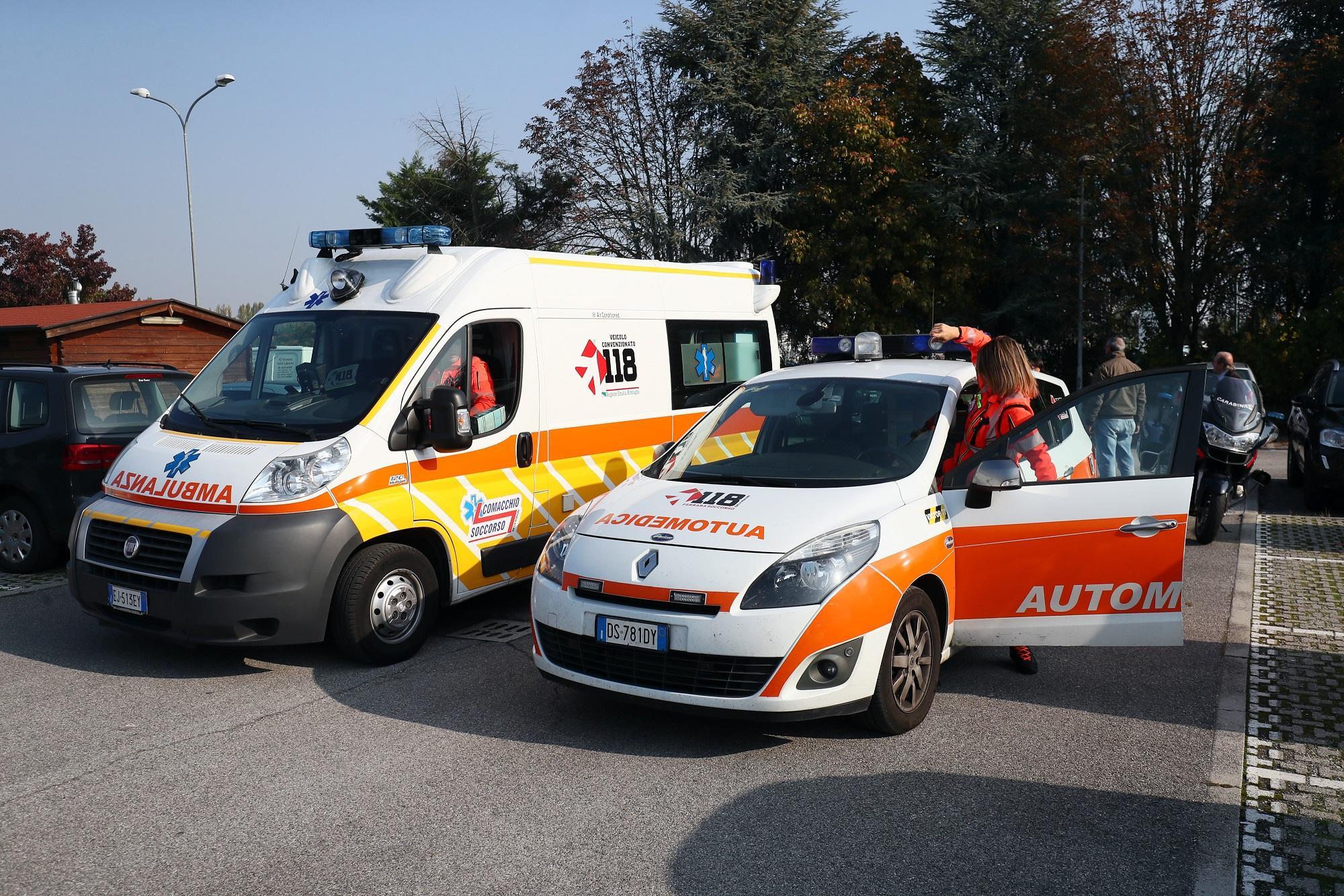 Malore per un anziano. E' grave 