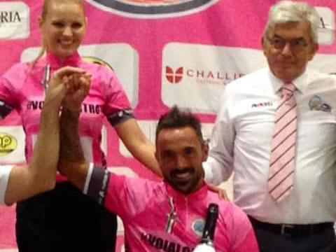 Christian Giagnoni maglia rosa