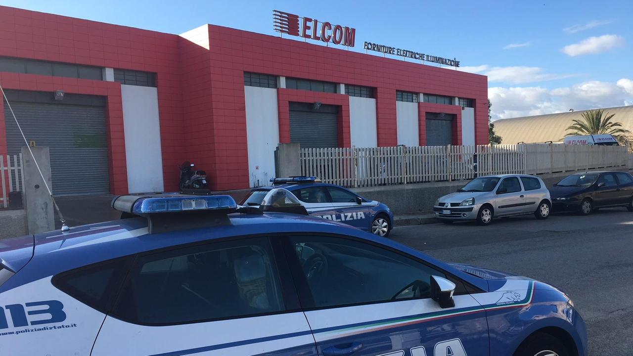 La sede dell'Elcom in viale Elmas