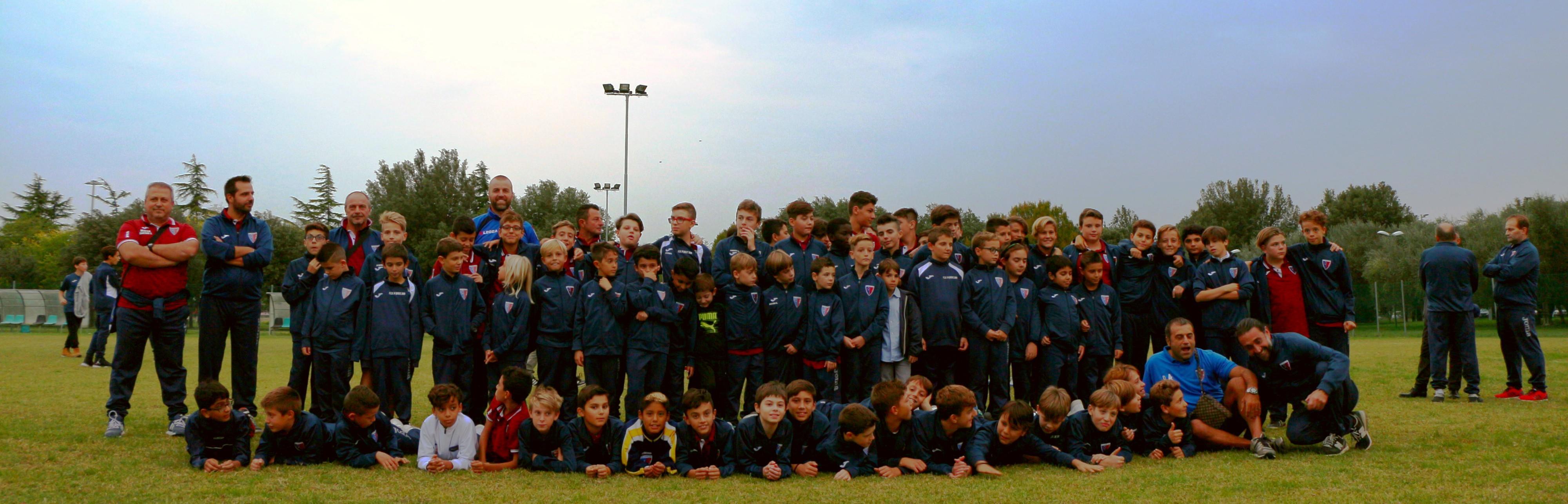 Foto di gruppo per i giovani della Querce 2009