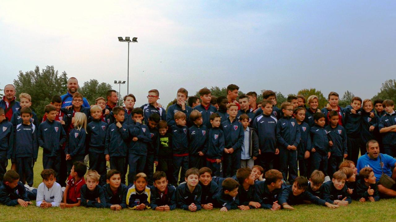 Foto di gruppo per i giovani della Querce 2009