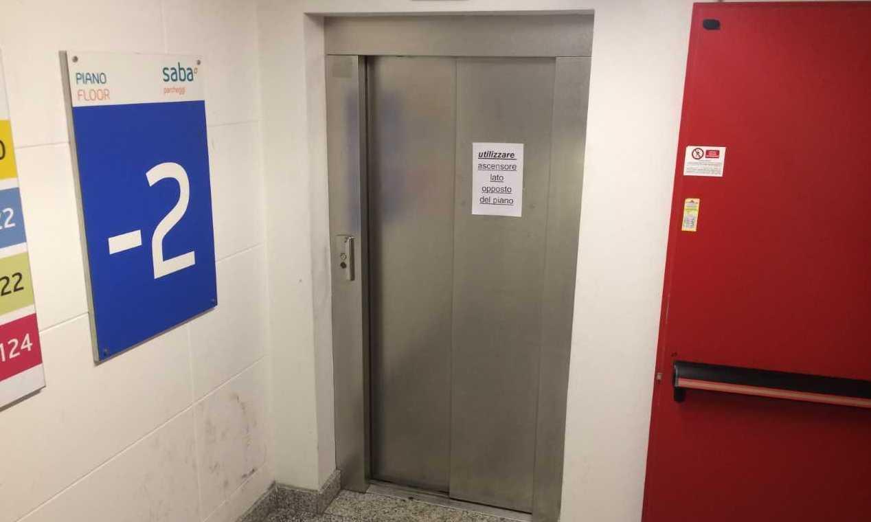 Disagi per l’ascensore fuori uso