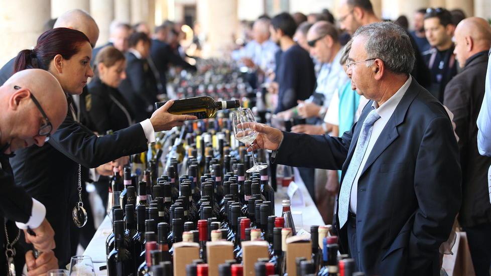 Una degustazioen di vini