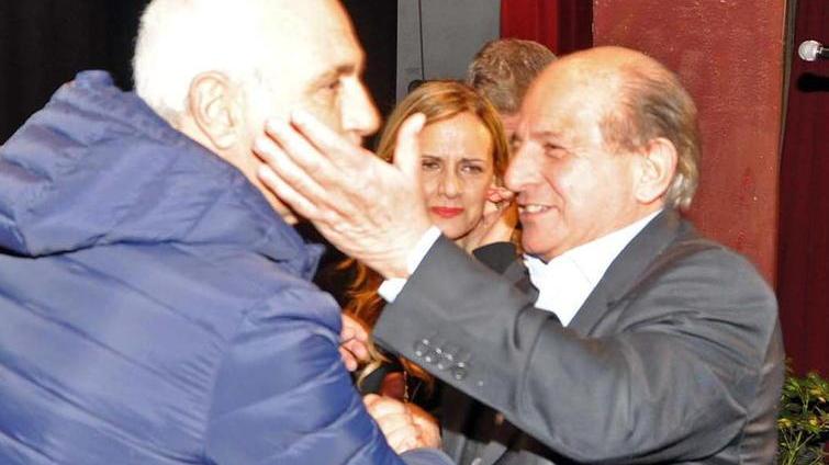 Giorgio Panariello nel primo incontro per allievi e studenti