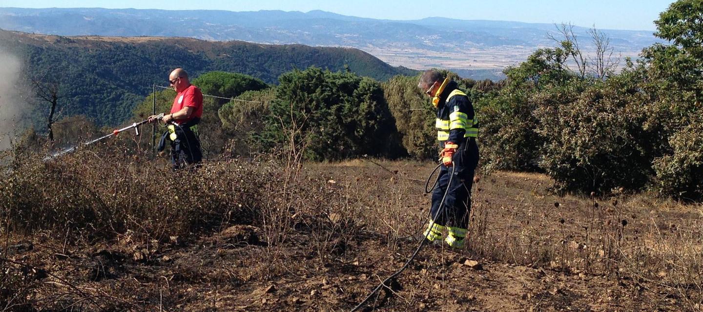 La protezione civile cerca uomini 