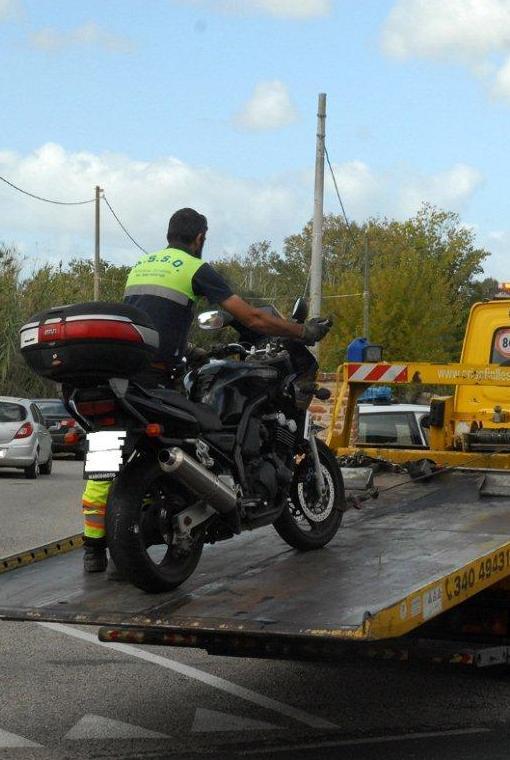 Donigala, incidente sulla 292 ferito un motociclista