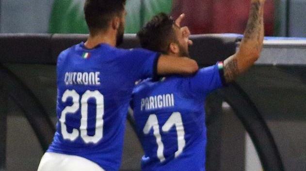 Italia secondo tradizione E Bonazzoli lascia il segno