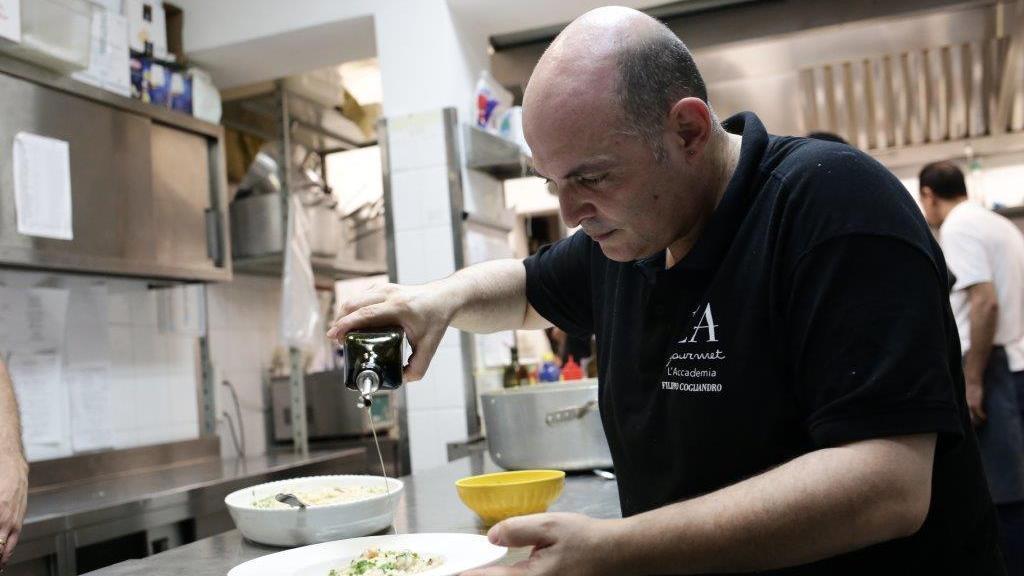 Lo chef Filippo Cogliandro