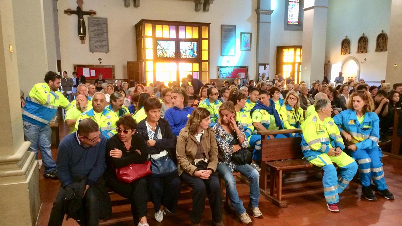 Il funerale di Ilaria Carletti (foto Falorni/Silvi)