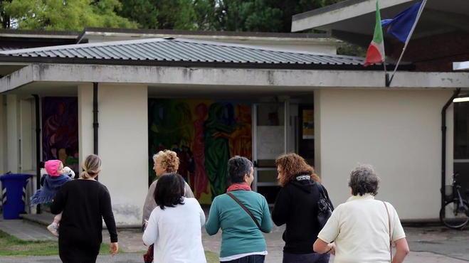 Crepe nella scuola evacuata una classe
