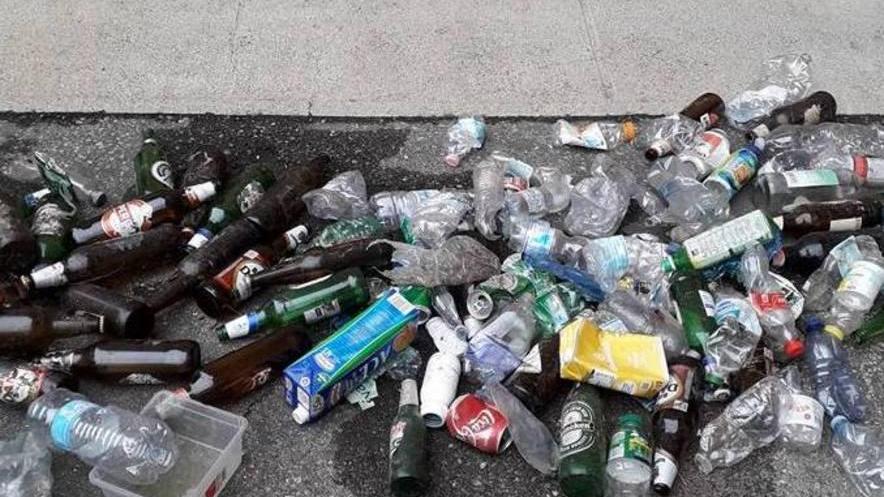 Gli incivili devastano le campagne