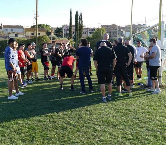 Football, venti al camp dei Veterans
