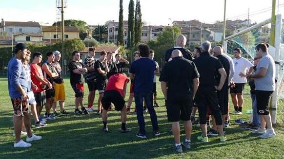 Football, venti al camp dei Veterans