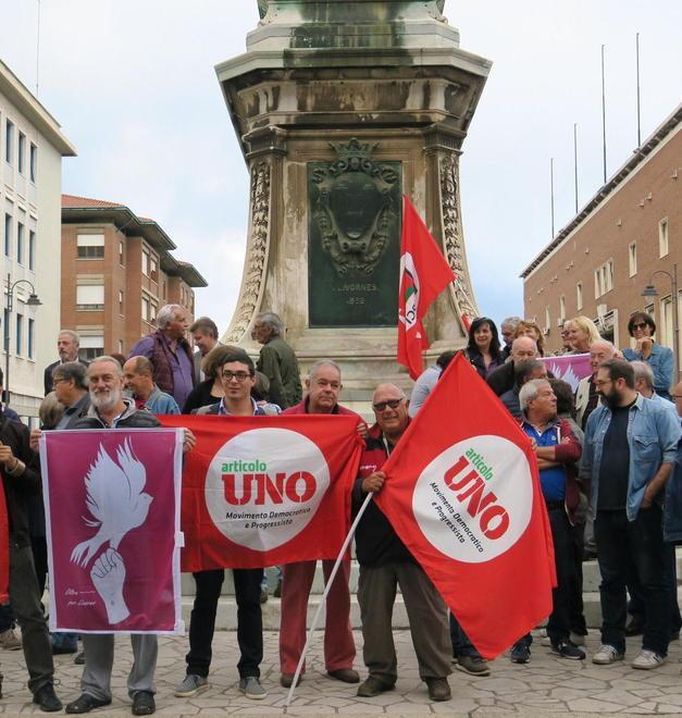 Presidio contro la legge elettorale 