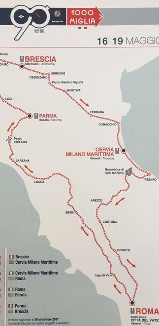Nel 2018 la Mille Miglia non passerà per Reggio