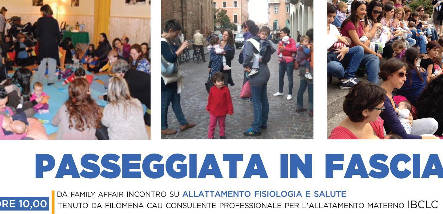 Allattamento collettivo, flash mob in piazza d’Italia
